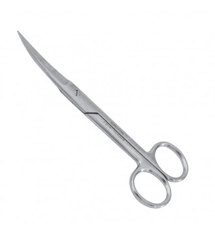 Ножиці хірургічні 15 см, гострий/гострий/загнуті, J-22-041