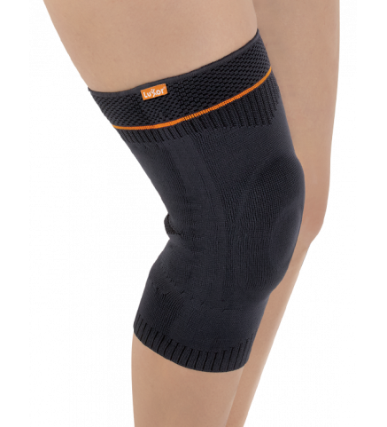 Бандаж на колінний суглоб із силіконовою подушечкою та ребрами жорсткості №104,LUXOR,Туреччина