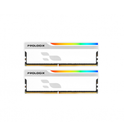 Модуль пам`ятi DDR4 2x16GB/3200 Onyx White RGB (PRO32GB3200YWR4K), Prologix 