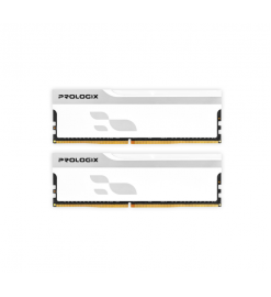 Модуль пам`ятi DDR4 2x8GB/3200, Onyx White (PRO16GB3200YW4K), Prologix 