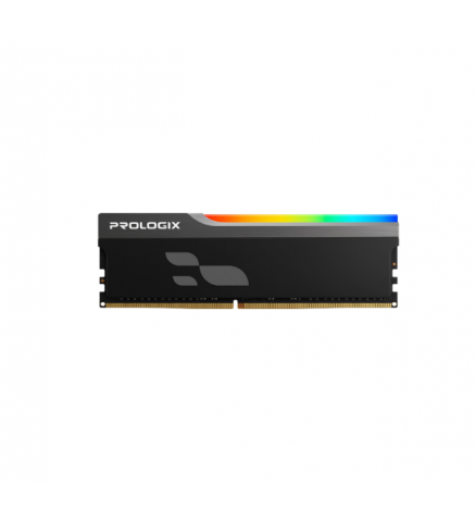 Модуль пам`ятi DDR4 16GB/3600 Onyx Black RGB (PRO16GB3600YBR4), Prologix 