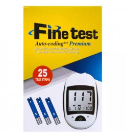 Комплект глюкометр Finetest Auto-coding premium + 25 смужок