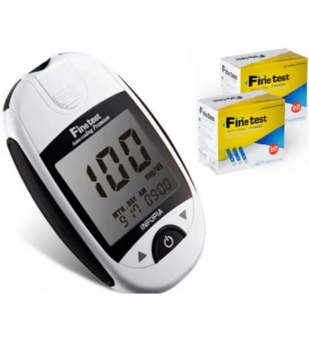 Комплект глюкометр Finetest Auto-coding premium + 100 смужок
